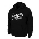 Men's Los Angeles Dodgers Black Printed Pullover Hoodie