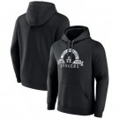 Men's Los Angeles Dodgers Black Pullover Hoodie 250213