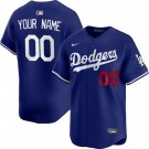 Men's Los Angeles Dodgers Custom Royal Limited Jersey