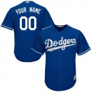 Men's Los Angeles Dodgers Customized Blue Cool Base Jersey