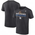 Men's Los Angeles Dodgers Dark Gray 2024 World Series Champions T Shirt 250314