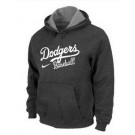 Men's Los Angeles Dodgers Dark Gray Printed Pullover Hoodie