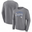 Men's Los Angeles Dodgers Gray 2024 World Series Champions Long Sleeve T Shirt 250328
