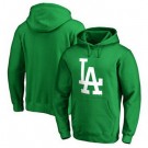Men's Los Angeles Dodgers Green Printed Pullover Hoodie