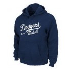 Men's Los Angeles Dodgers Navy Blue Printed Pullover Hoodie