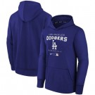Men's Los Angeles Dodgers Royal Authentic Collection Performance Hoodie