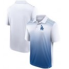 Men's Los Angeles Dodgers White Blue Sandlot Game Polo