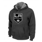 Men's Los Angeles Kings Dark Gray Printed Pullover Hoodie