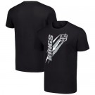 Men's Los Angeles Kings Starter Black Color Scratch T Shirt