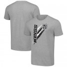 Men's Los Angeles Kings Starter Gray Color Scratch T Shirt