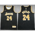 Men's Los Angeles Lakers #24 Kobe Bryant Black Select Series Swingman Jersey