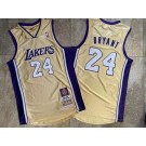 Men's Los Angeles Lakers #24 Kobe Bryant Gold 2020 Hall of Fame Commemorative Authentic Jersey