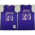 Men's Los Angeles Lakers #24 Kobe Bryant Purple 1996 Hardwood Classics Swingman Jersey