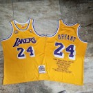 Men's Los Angeles Lakers #24 Kobe Bryant Purple 2007 Honors Authentic Jersey