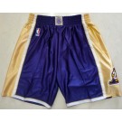 Men's Los Angeles Lakers #24 Kobe Bryant Purple 2016 Hall of Fame Swingman Shorts