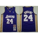 Men's Los Angeles Lakers #24 Kobe Bryant Purple 2020 Hall of Fame Commemorative Swingman Jersey