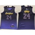 Men's Los Angeles Lakers #24 Kobe Bryant Purple 2024 City Swingman Jersey