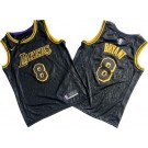 Men's Los Angeles Lakers #8 Kobe Bryant Black City Icon Swingman Jersey