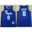 Men's Los Angeles Lakers #8 Kobe Bryant Blue 1996 Throwback Swingman Jersey