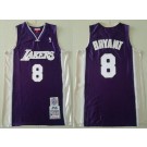 Men's Los Angeles Lakers #8 Kobe Bryant Purple 2016 Hall of Fame Swingman Jersey