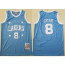 Men's Los Angeles Lakers #8 Kobe Bryant Sky Blue 2004 Throwback Swingman Jersey