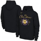 Men's Los Angeles Lakers Black 2020 Champions Printed Pullover Hoodie 201094