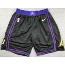 Men's Los Angeles Lakers Black 2023 City Swingman Shorts