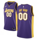 Men's Los Angeles Lakers Customized Purple Icon Swingman Nike Jersey