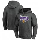 Men's Los Angeles Lakers Gray 2020 Finals Printed Pullover Hoodie