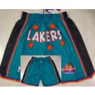 Men's Los Angeles Lakers Green 1995 All Star Just Don Shorts
