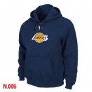 Men's Los Angeles Lakers Navy Blue Printed Pullover Hoodie