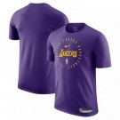 Men's Los Angeles Lakers Purle Legend On Court Practice Performance T Shirt