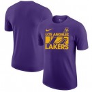 Men's Los Angeles Lakers Purple Courtside This Is Our Year T Shirt