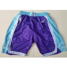 Men's Los Angeles Lakers Purple Light Blue Swingman Shorts