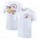 Men's Los Angeles Lakers White Street Collective T-Shirt