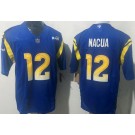 Men's Los Angeles Rams #12 Puka Nacua Limited Royal FUSE Vapor Jersey