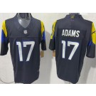 Men's Los Angeles Rams #17 Davante Adams Limited Navy Rivalries FUSE Vapor Jersey