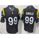 Men's Los Angeles Rams #99 Aaron Donald Limited Navy Rivalries FUSE Vapor Jersey