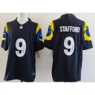 Men's Los Angeles Rams #9 Matthew Stafford Limited Navy Rivalries FUSE Vapor Jersey