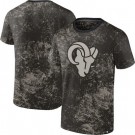 Men's Los Angeles Rams Black Shadow T Shirt