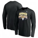 Men's Los Angeles Rams Black Super Bowl LVI Champions Hometown Long Sleeve T-Shirt