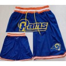 Men's Los Angeles Rams Blue 2022 Just Don Shorts