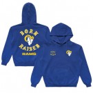 Men's Los Angeles Rams Blue Born x Raised Pullover Hoodie