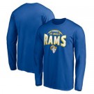 Men's Los Angeles Rams Blue Darius Rucker Long Sleeve T Shirt