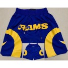 Men's Los Angeles Rams Blue Just Don Shorts