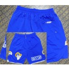 Men's Los Angeles Rams Blue Pro 2022 Just Don Shorts