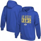 Men's Los Angeles Rams Blue School of Hard Knocks Pullover Hoodie