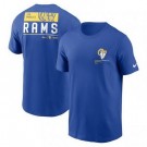 Men's Los Angeles Rams Blue Team Incline T Shirt