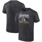 Men's Los Angeles Rams Charcoal Super Bowl LVI Champions Hometown Game Plan T-Shirt