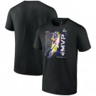 Men's Los Angeles Rams Cooper Kupp Black Super Bowl LVI Champions MVP T-Shirt